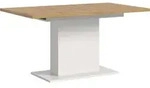 Esstisch ausziehbar Artisan/Wei&szlig;, modernes Design, 150-190 cm - Braun