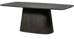 leah esstisch mdf dunkelbraun 200x105cm - Dunkelbraun