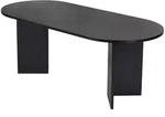 Skye Decor, Sabella - Wood Black, Esstisch, Holz Schwarz, 100 % Melaminplatte,...