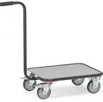 fetra 1161/7016, Sperrholz, Stahl, Transportwagen, Grau, 250 kg, 4 Rad/R&auml;der, 12,5