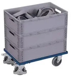 Variofit Euro-System-Roller mit Boden sw-410.010