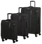 American Tourister Trolley Nitestream 3 PC Set A Black / Grey schwarz 77cm -...