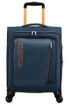 American Tourister Koffer Aktivus Spinner S Blau 55 - Blau
