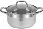 Resto Kitchenware Kochtopf Libra - &oslash; 20 cm / 3,6 Liter - Silber