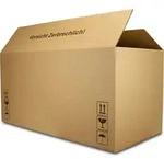 Karton 120 x 60 x 60 cm mit H&ouml;henriller &ndash; (1 st&uuml;ck) Faltkarton,...