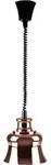 W&auml;rmelampe, Glockenform, h&ouml;henverstellbar, 275W, Kupfer - Kupfer