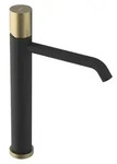 Sapho ULTRATAP Waschtischarmatur, Schwarz matt/Gold matt