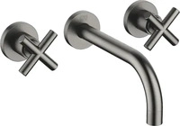Dornbracht 36712892-99, Dornbracht Dornb 3-Loch-WT-Wandbatterie TARA o AG Ausladung