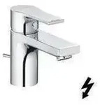 Waschtisch-Einhandmischer ZENTA SL DN 15 f drucklose Speicher chr - Silber