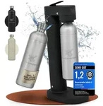 Luckymoose Infinity-S Wassersprudler aus hochwertigem Edelstahl...