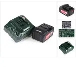 Metabo Akku Basis Set 18V mit 1x Akku 5,2Ah ( 625592000 ) + Ladeger&auml;t ASC 55 (