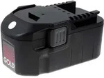 Akku f&uuml;r W&uuml;rth Typ 0700 980 520 2000mAh NiMH - Schwarz