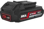 SKIL 18 V 2,0 Ah-Lithium-Ionen-Akku 20V Max, Nettogewicht Akku 0.4 kg - Wei&szlig;