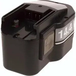 Akku f&uuml;r Milwaukee Typ System 3000 BXL14.4 3300mAh NiMH - Schwarz