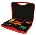 KS Tools Sortiment Drahtendh&uuml;lse mit Crimpzange, 0,25 mm2 - 6,0 mm2, 1001-tlg