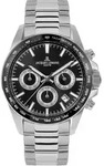 Jacques Lemans Chronographen Liverpool Steel Black - Schwarz