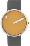 Picto 43354-6220S Mustard Yellow Uni 40mm 5ATM - Silber
