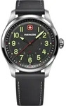 Wenger 01.0541.121 Herrenuhr Terragraph 43mm 10ATM - Silber