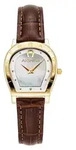 Aigner AGW.276001SET-INF weiss silber gold Edelstahl Leder braun Damen Uhr NEU