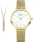 Damen-Set BERING 13434-334-GWP in klassischem goldenem Fashion-Design als...