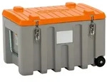 CEMbox 150 grau/orange 150 Ltr. Trolley - Grau/Orange