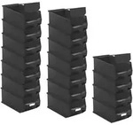 SuperSparSet 18x Leitf&auml;hige Sichtlagerbox 4.0 mit Abdeckung | HxBxT 15x20x35cm...