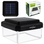 GreenBlue LED-Solarlampe f&uuml;r Pfosten 100 x 100 mm Briefumschlag-Abdeckung 3200...
