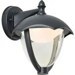 Smarte Au&szlig;enwandleuchte Schwarz mit Klarglas inkl LED IP54 Classica -...