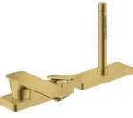 hansgrohe AXOR Citterio C 3-Loch Einhebel-Wannenrandmischer mit sBox, 2 Verbraucher,