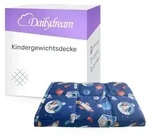 Gewichtsdecke f&uuml;r Kinder aus 100% Baumwolle, Edition "Space" - 2,5 KG / 90 x...