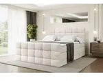 ALTDECOR Boxspringbett mit Matratze und Lattenrost - BRUGO -Z KING - 200x200 cm...