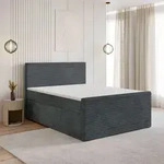 Masseno Boxspringbett NOLEN 180x200 cm Komplett-Set mit Bonell Matratze und...