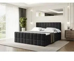 ALTDECOR Boxspringbett mit Fu&szlig;teil, H3 Matratze und Topper - 120x200 cm -...
