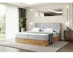 ALTDECOR Boxspringbett LOLLI8 mit H3-Matratze + Topper, Kopfteil und...