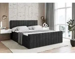 ALTDECOR Boxspringbett mit Fu&szlig;teil, H4 Matratze und Topper - 120x200 cm -...