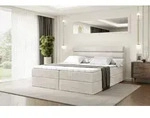 ALTDECOR Boxspringbett mit H4 Matratze und Topper - 140 x 200 cm - CELESTIA -...