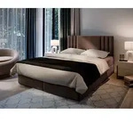 Masseno Boxspringbett BRES 140x200 cm Komplett-Set mit Bonell Matratze und Topper,