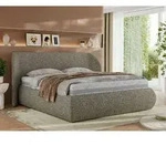MKS MEBLE Polsterbett mit Bettkasten CAELA CLASSIC Bett mit Stauraum und
