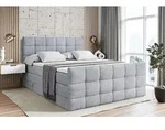 ALTDECOR Boxspringbett mit Matratze und Lattenrost - APO -Z KING - 180x200 cm -...