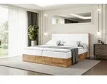 ALTDECOR Boxspringbett LOLLI8 mit H4-Matratze + Topper, Kopfteil und...