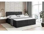 ALTDECOR Boxspringbett mit H4 Matratze und Topper - 200 x 200 cm - CATOR -...