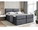 ALTDECOR Boxspringbett mit Fu&szlig;teil, 2 Matratzen und Topper - 120x200 cm -...