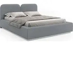 Selsey Comoves &ndash; Polsterbett 160x200 mit Chenillebezug, Bettkasten und Lattenrost,