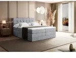 ALTDECOR Boxspringbett mit Matratze und Lattenrost - BERO KING 180x200 cm -...
