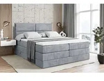 ALTDECOR Boxspringbett mit 2 Matratzen und Topper - 160x200 cm - AURA KING -...