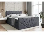 ALTDECOR Boxspringbett mit Fu&szlig;teil, 2 Matratzen und Topper - 140x200 cm -...