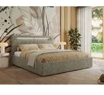 MKS MEBLE Polsterbett Doppelbett mit Holzlattenrost GOLD 5 CLASSIC Bettkasten...
