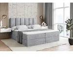 ALTDECOR Boxspringbett mit H3 Matratze und Topper - 160 x 200 cm - BOXI1 -...
