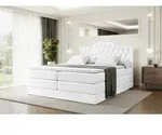 ALTDECOR Boxspringbett mit 2 Matratzen und Topper - 140x200 cm - VILA-1 KING -...