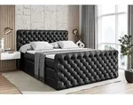 ALTDECOR Boxspringbett mit Fu&szlig;teil, 2 Matratzen und Topper - 120x200 cm - BOXI8-Z